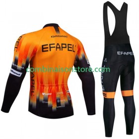 Maillot Cyclisme Hiver + Collant à Bretelles Efapel 2024